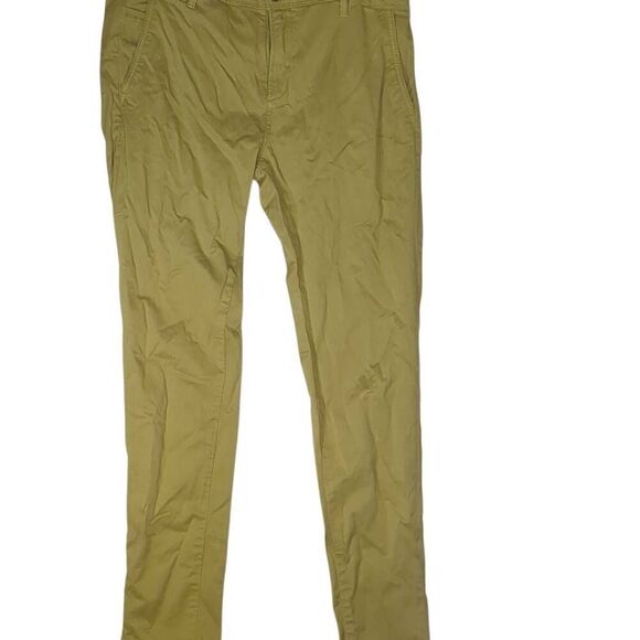Zara Man Green Chino Slim Pant 32 - Picture 1 of 12
